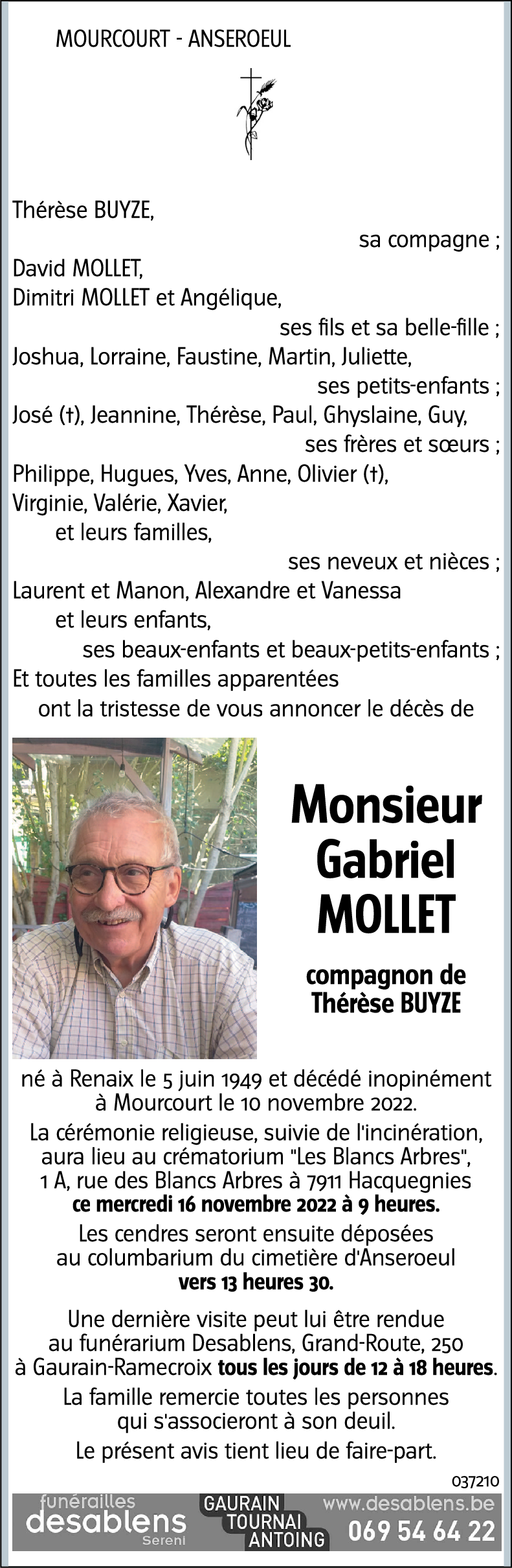 Gabriel MOLLET