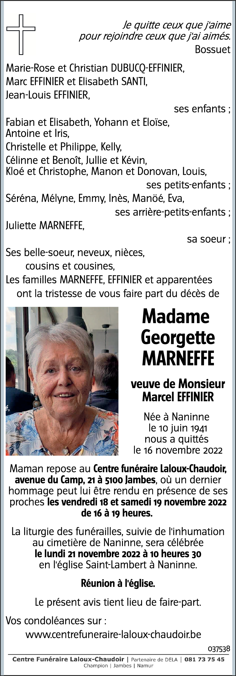 Georgette MARNEFFE