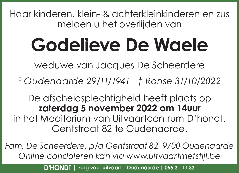 Godelieve De Waele