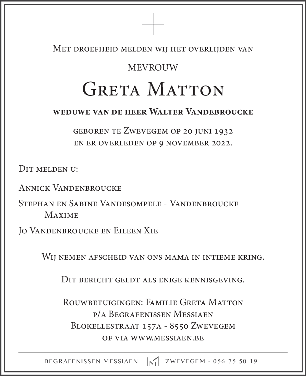 Greta Matton