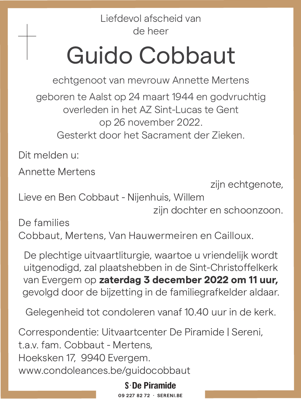 Guido Cobbaut