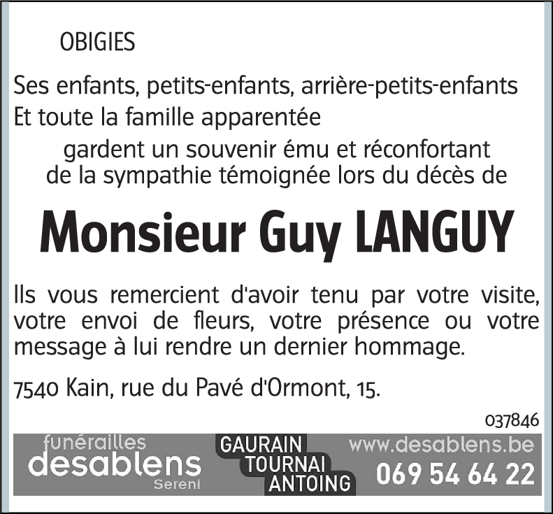 Guy LANGUY