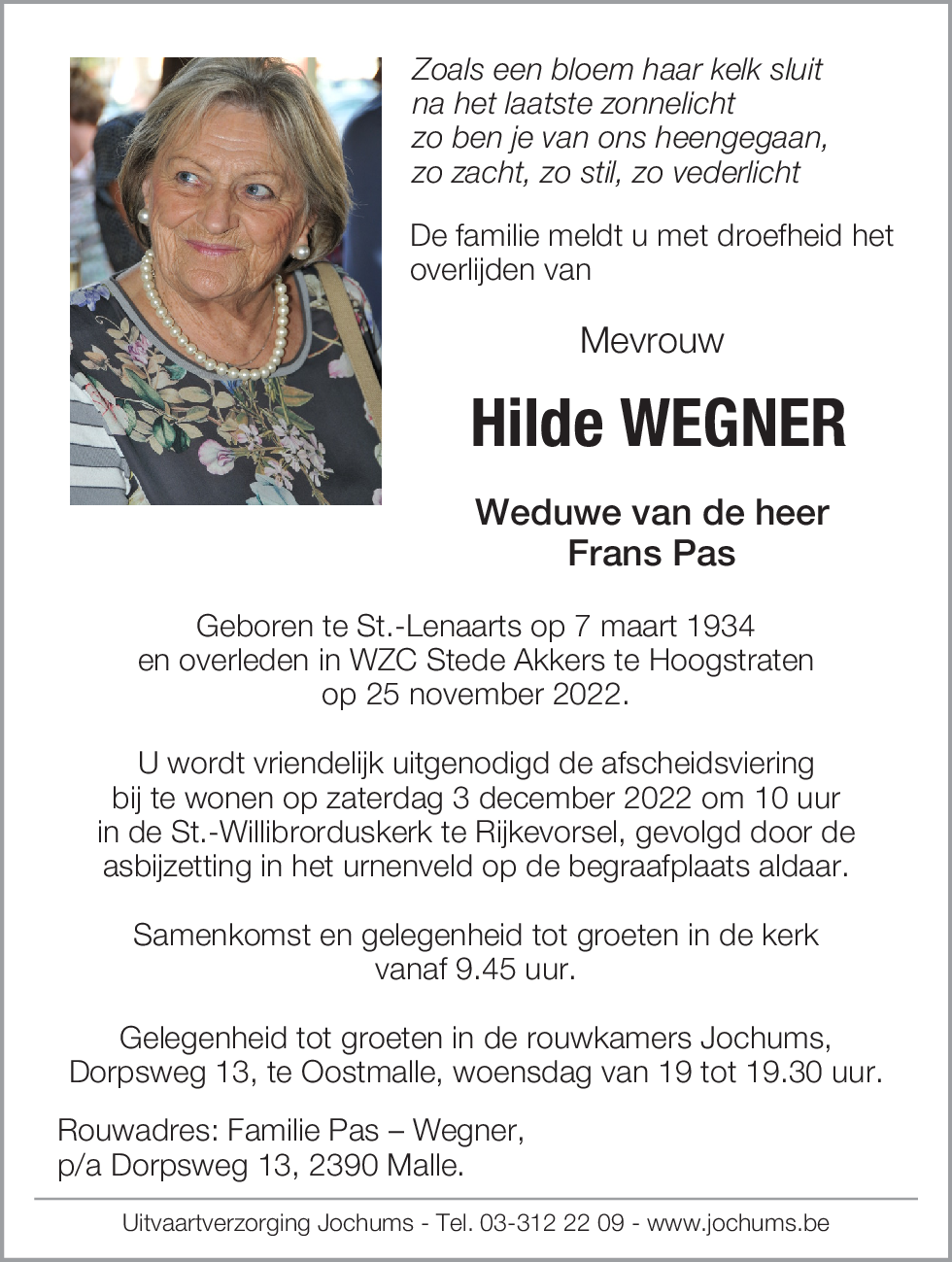 Hilde Wegner