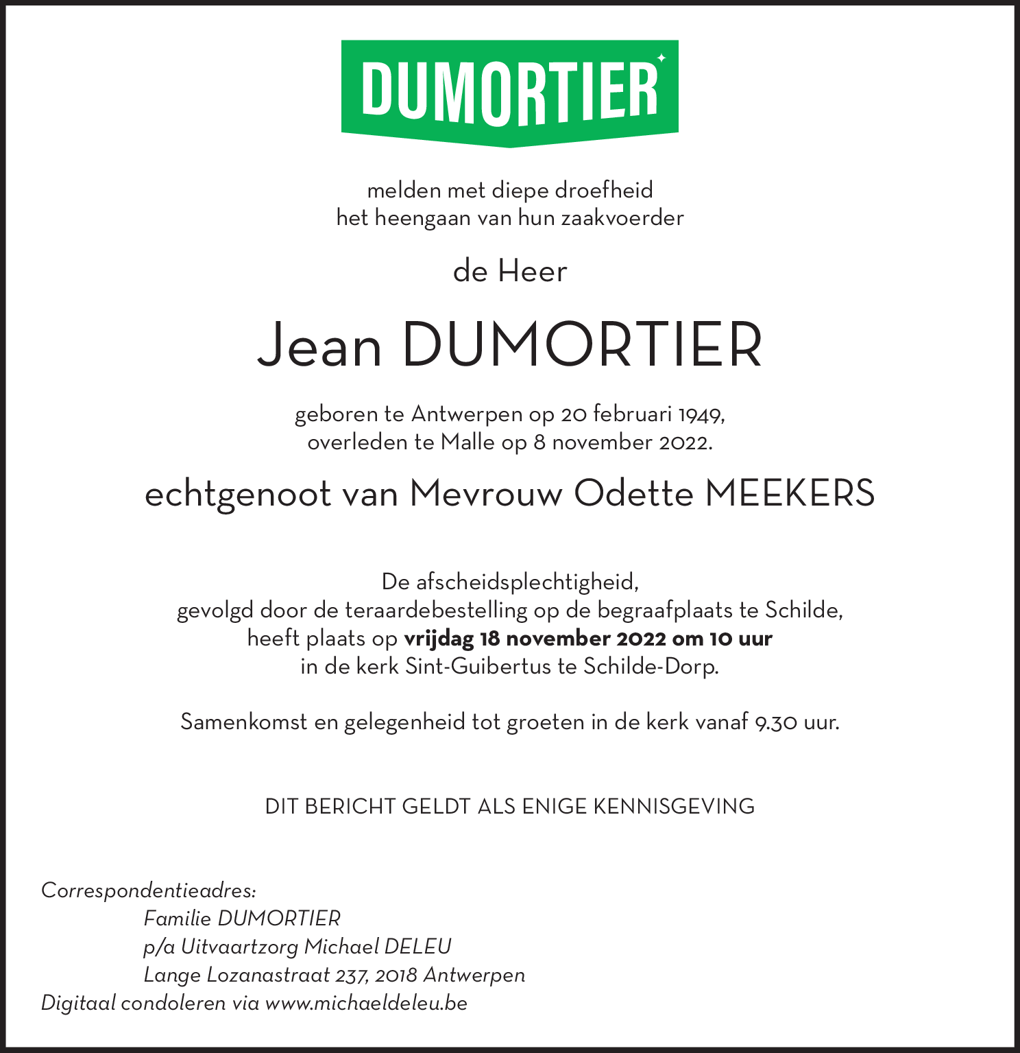 Jean Dumortier