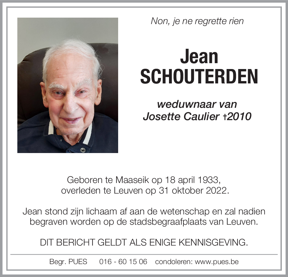 Jean Schoutenden