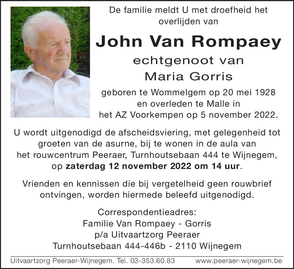 Joannes Van Rompaey