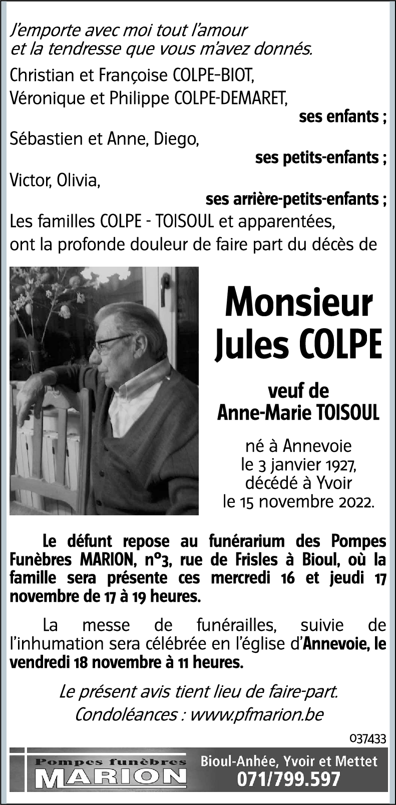 Jules COLPE