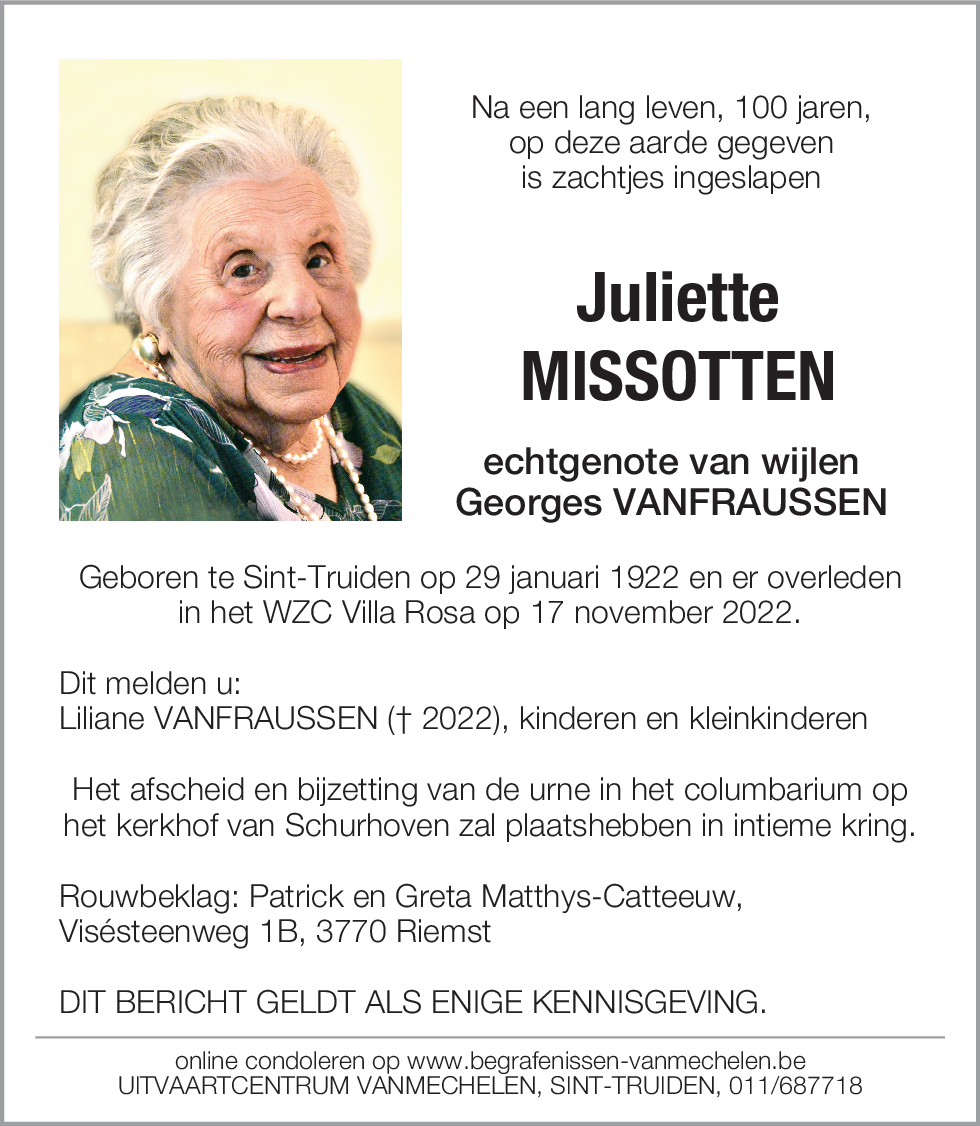 Juliette Missotten