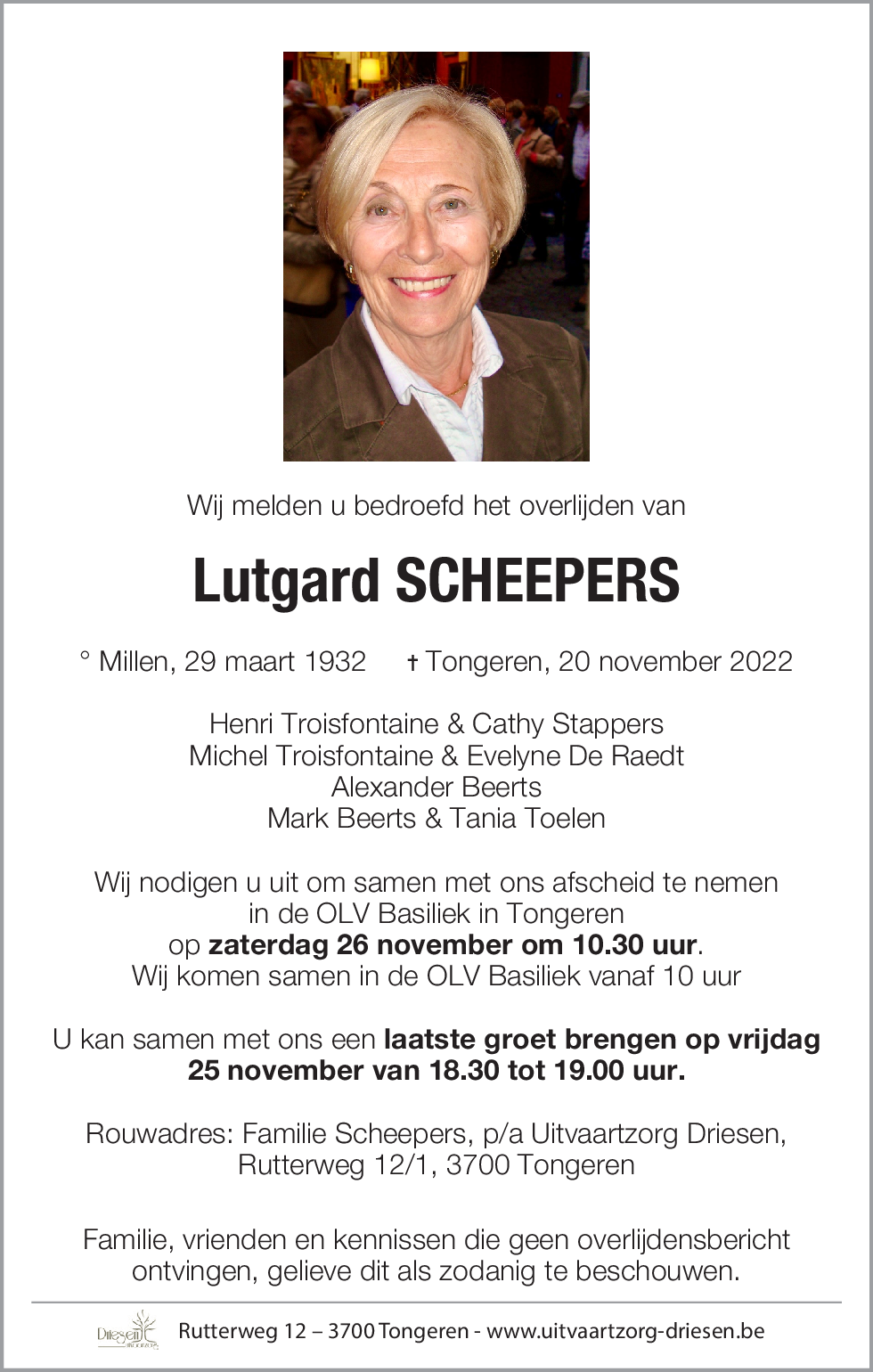 Lutgard Scheepers