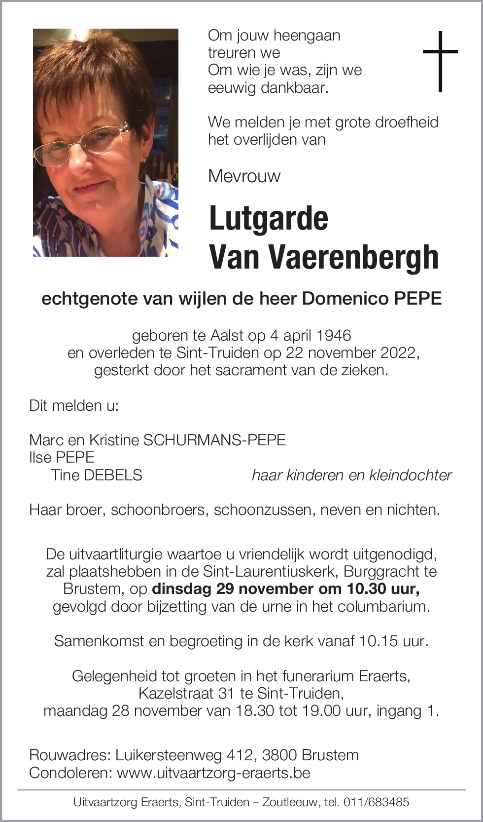 Lutgarde Van Vaerenbergh