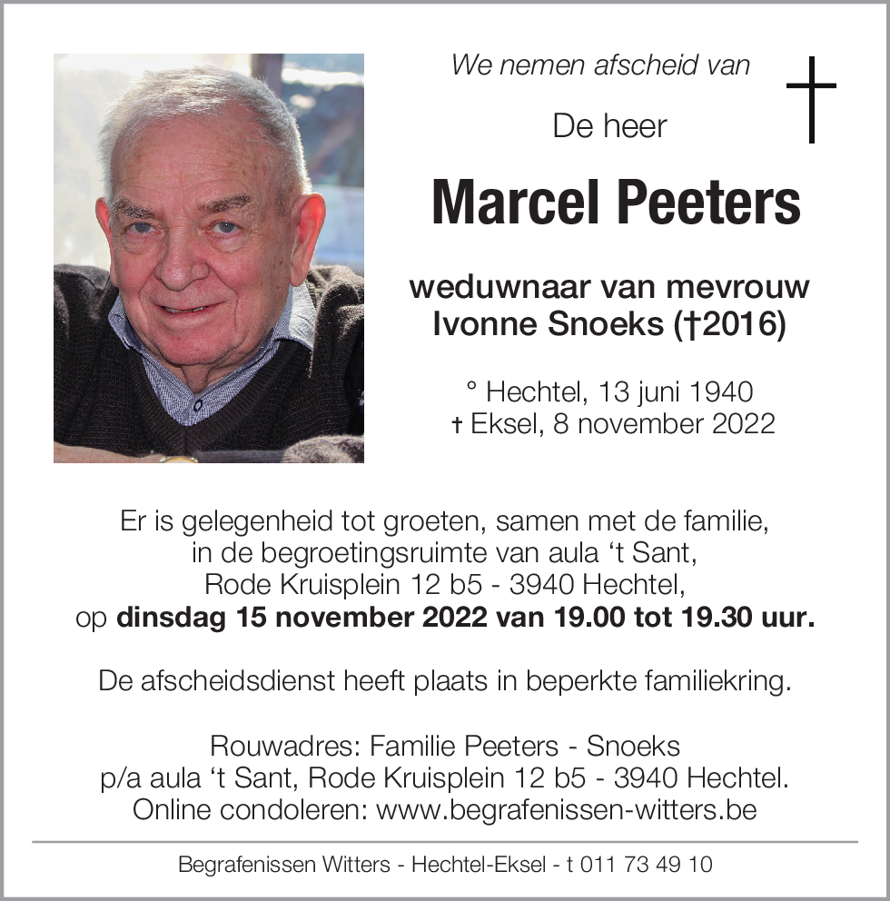 Marcel Peeters
