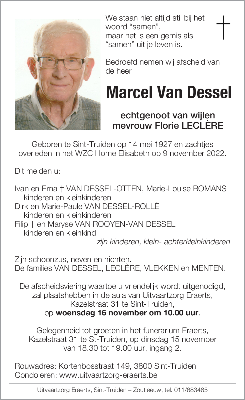 Marcel Van Dessel