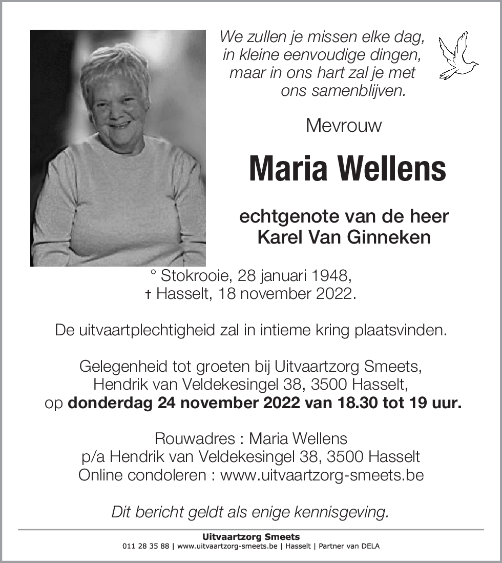 Maria Wellens