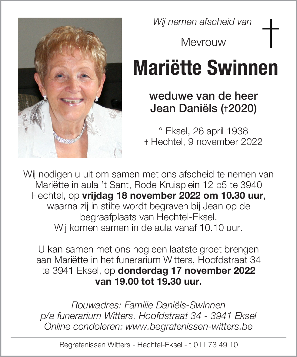 Mariëtte Swinnen