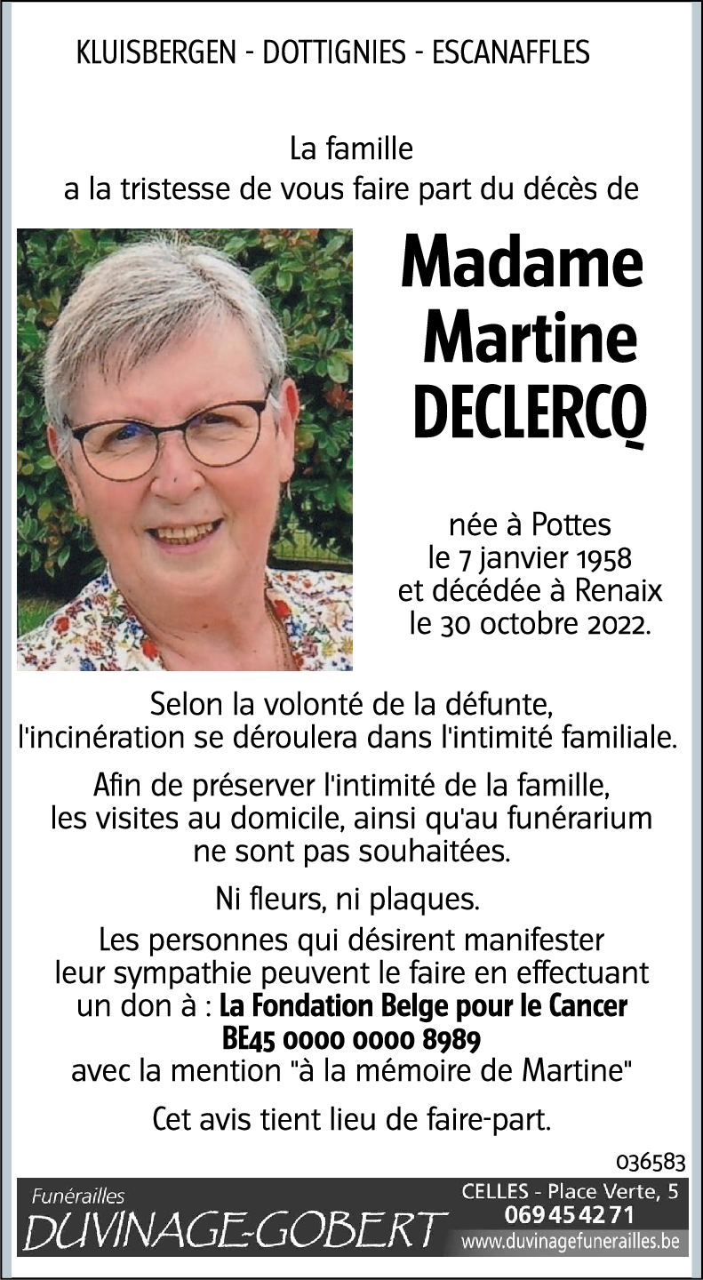 Martine DECLERCQ