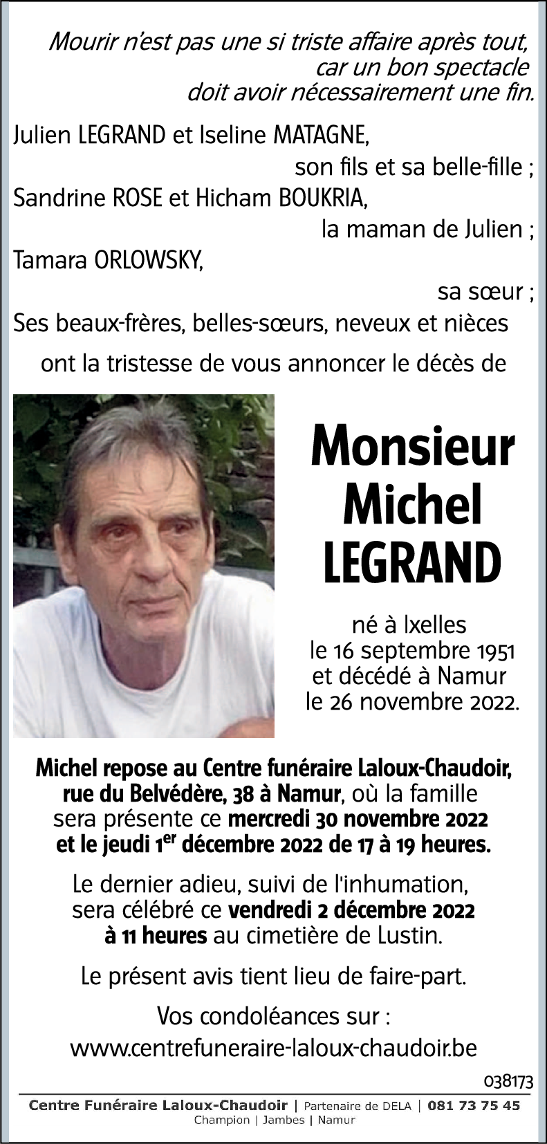 Michel LEGRAND