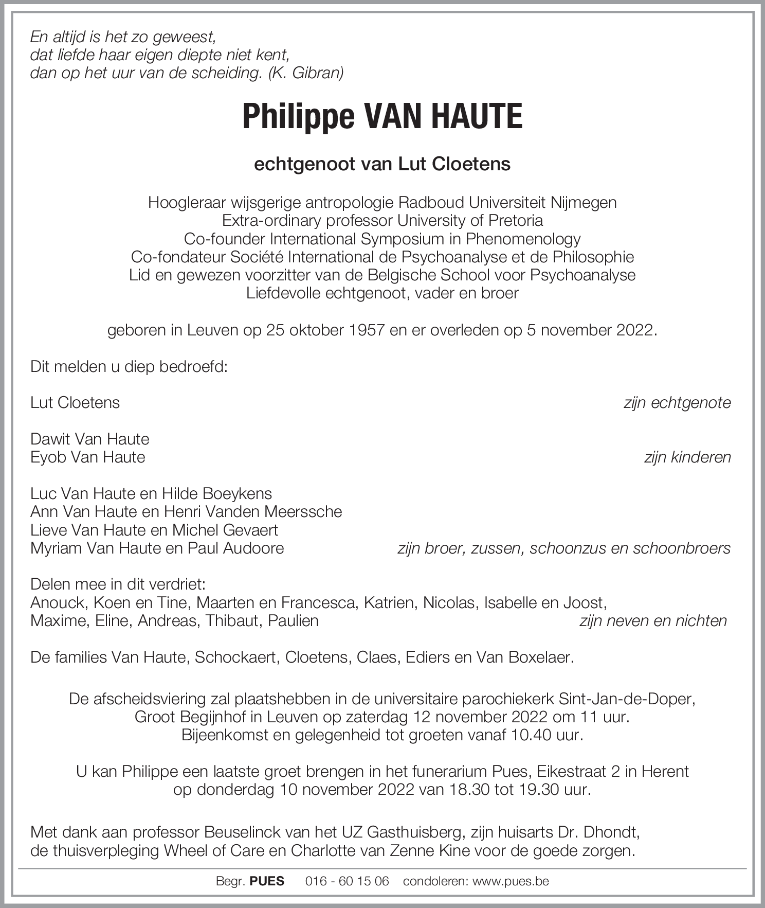 Philippe Van Haute