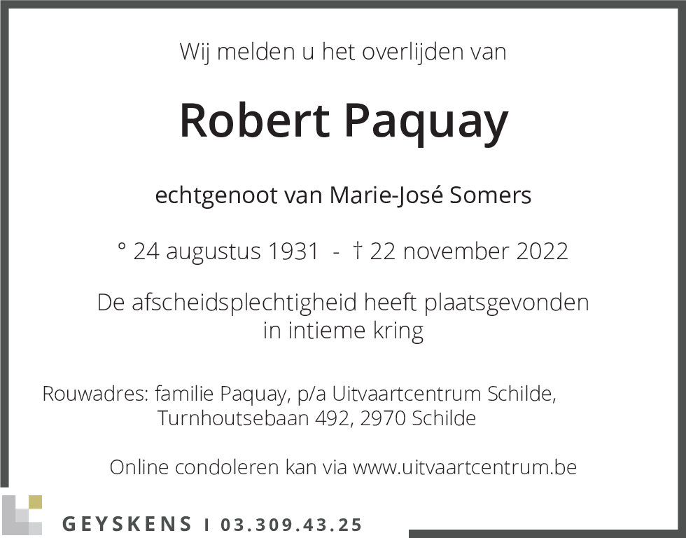 Robert Paquay