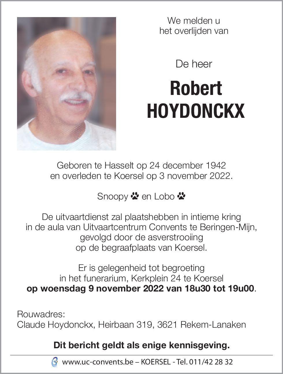 Robert Hoydonckx