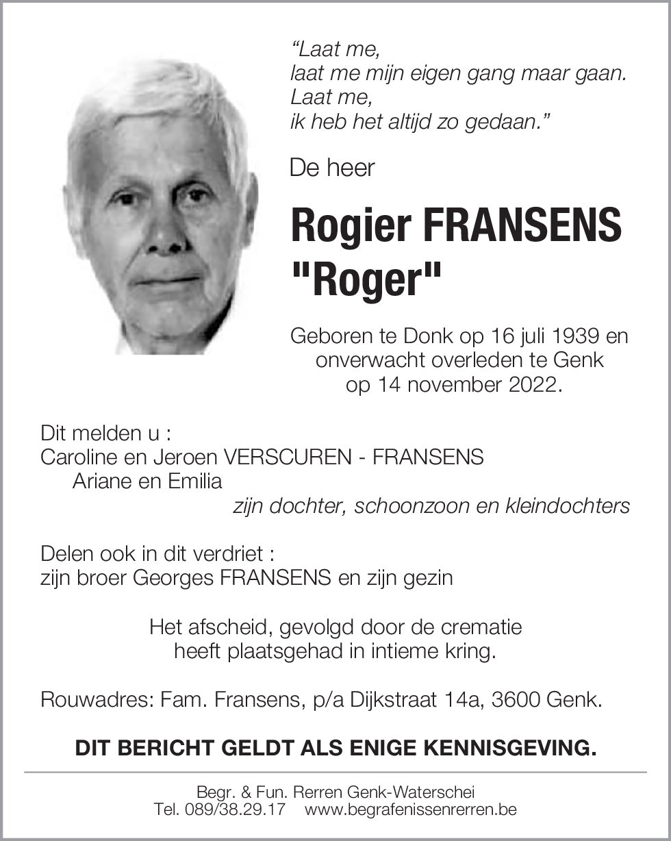 Rogier FRANSENS
