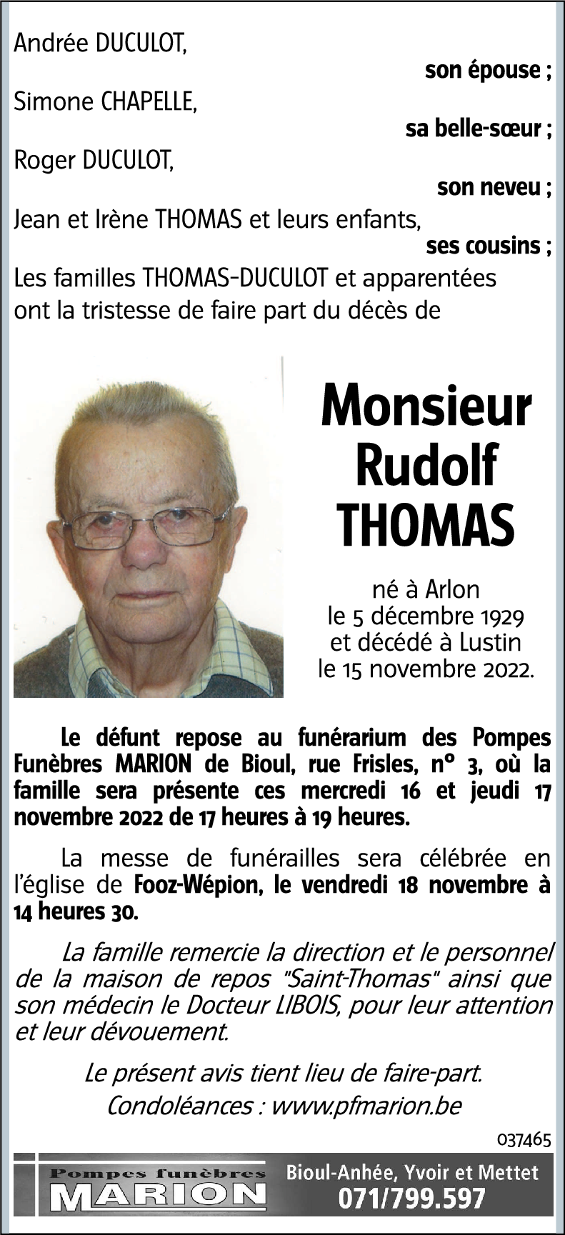 Rudolf THOMAS