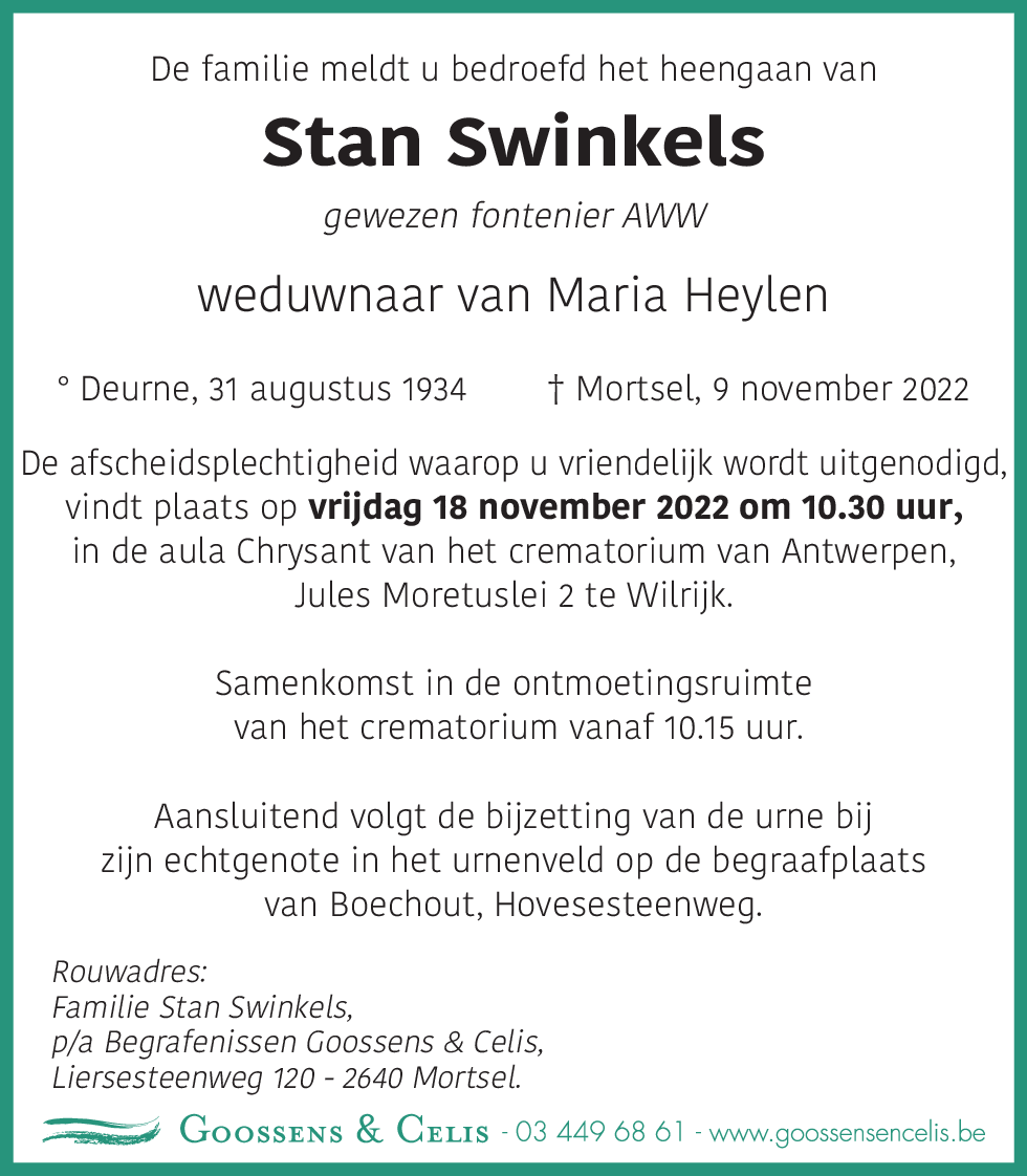 Stan Swinkels