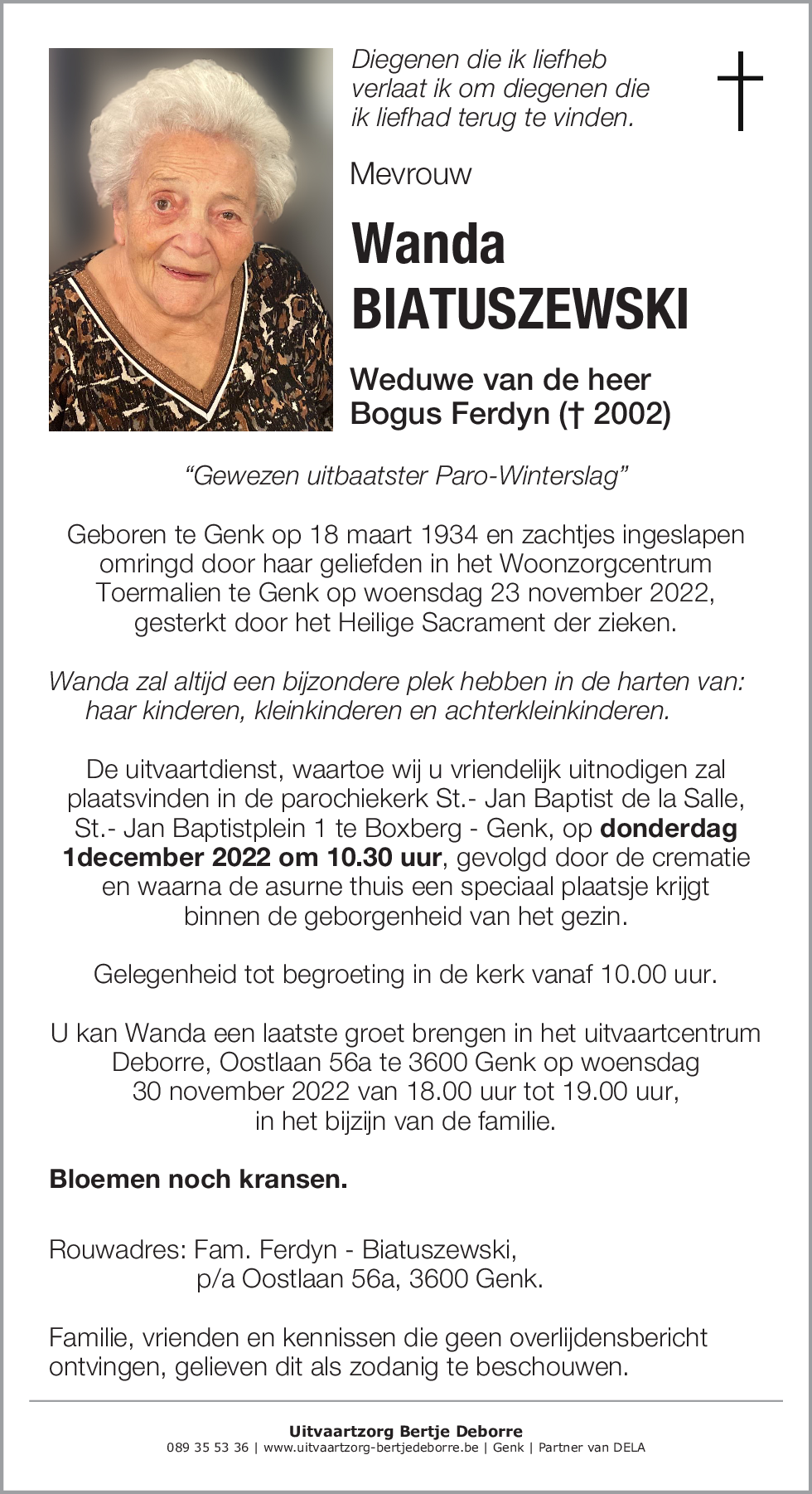 Wanda Biatuszewski