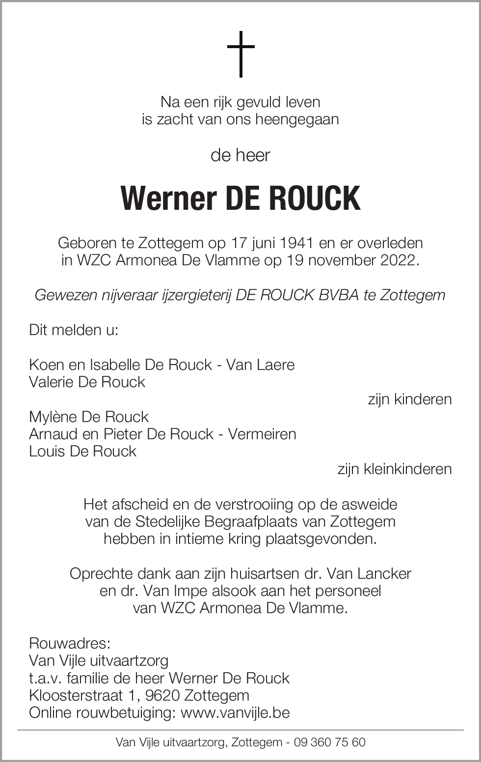 Werner De Rouck