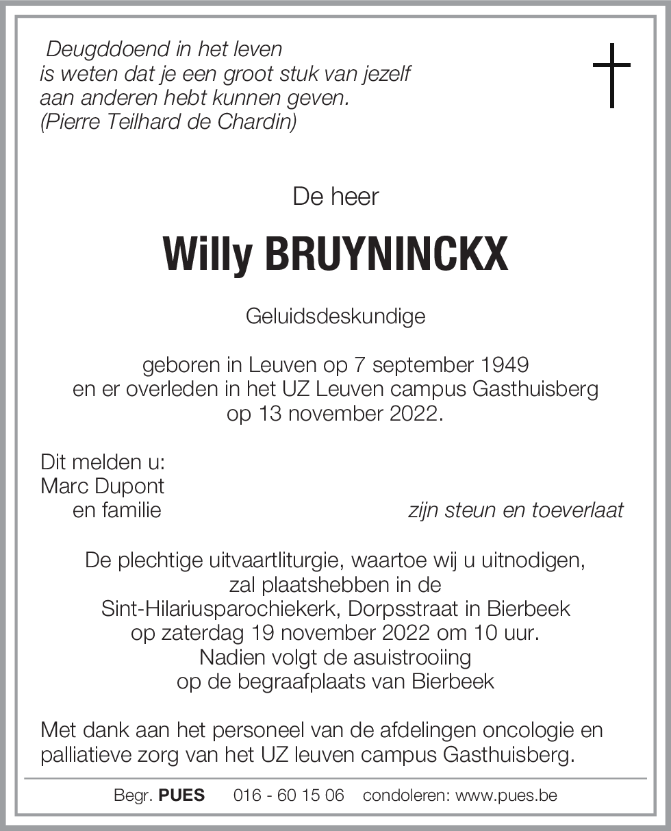 Willy Bruyninckx