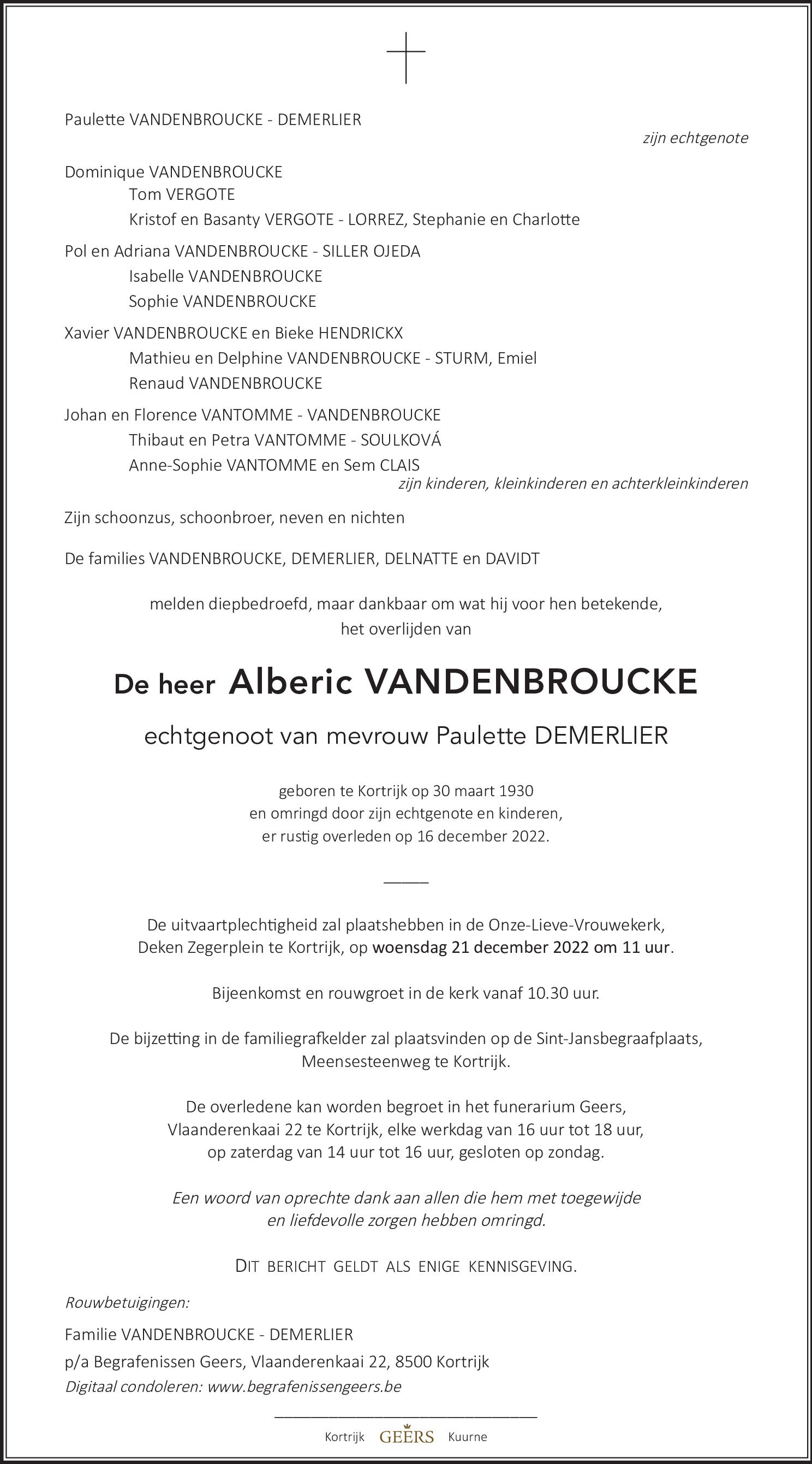 Alberic Vandenbroucke