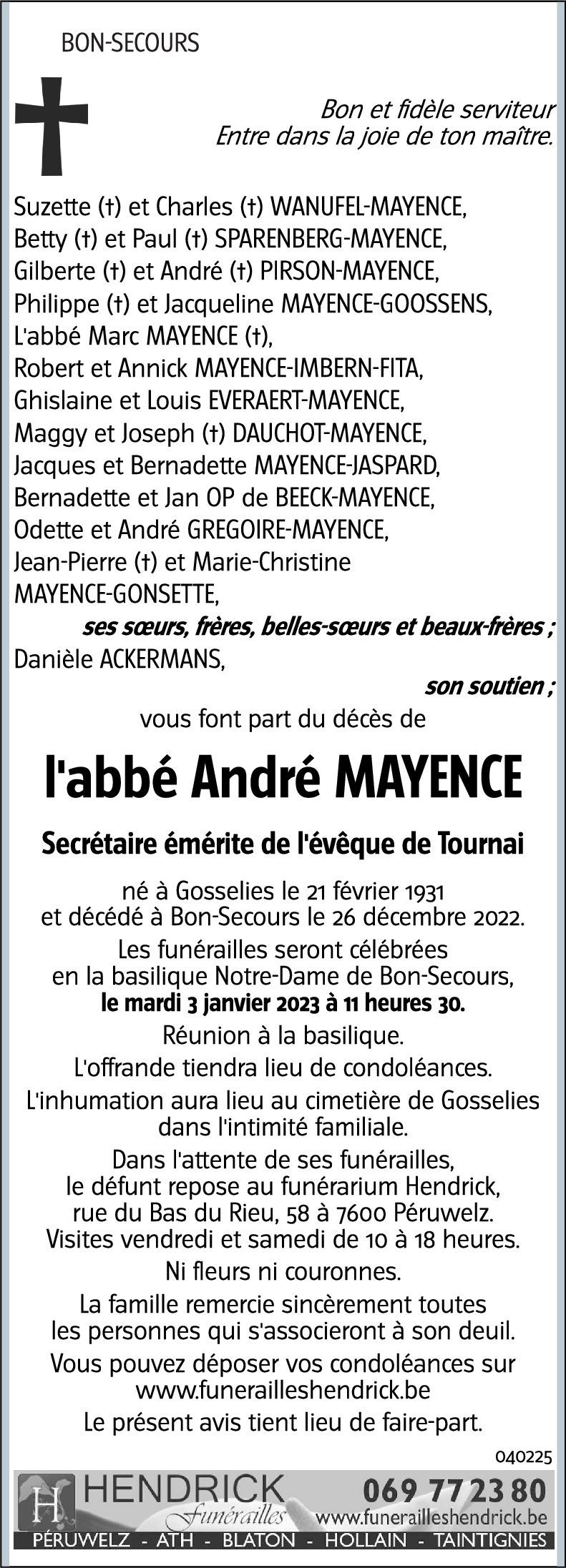 André MAYENCE