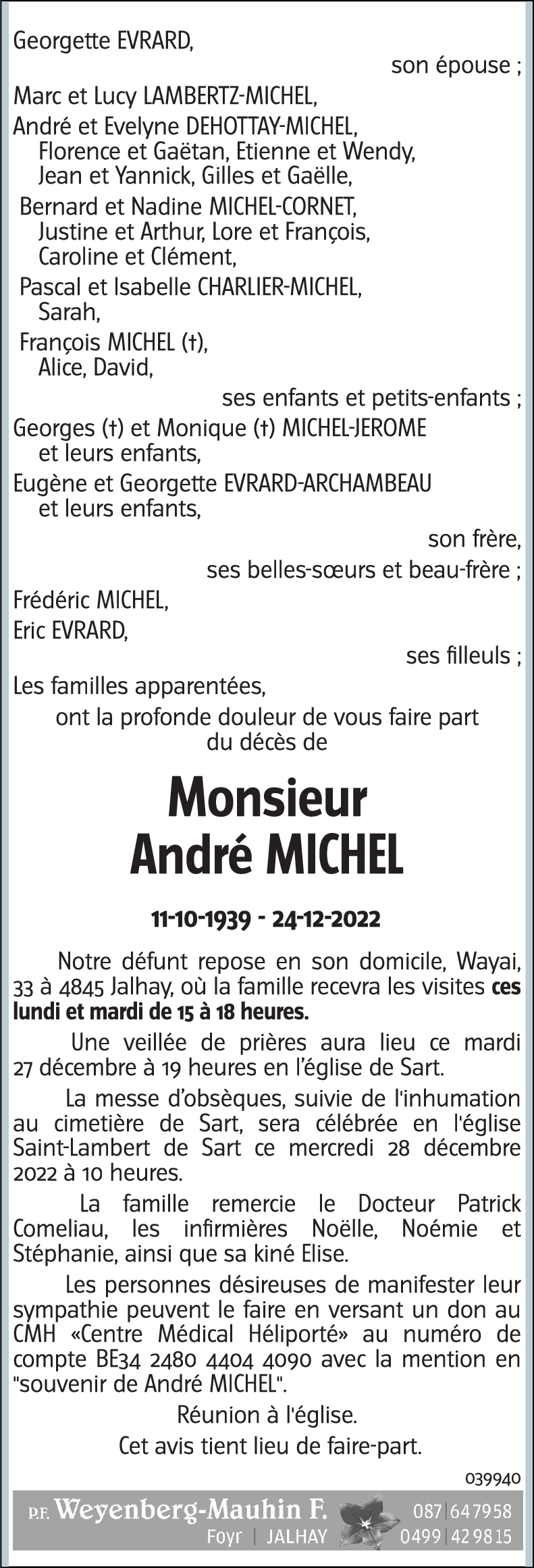 André MICHEL