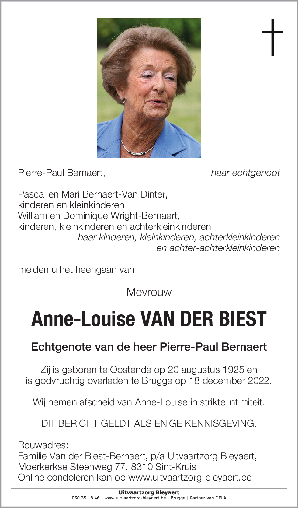 Anne-Louise Van der Biest