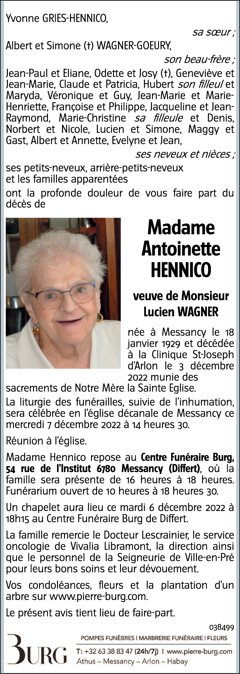 Antoinette WAGNER-HENNICO