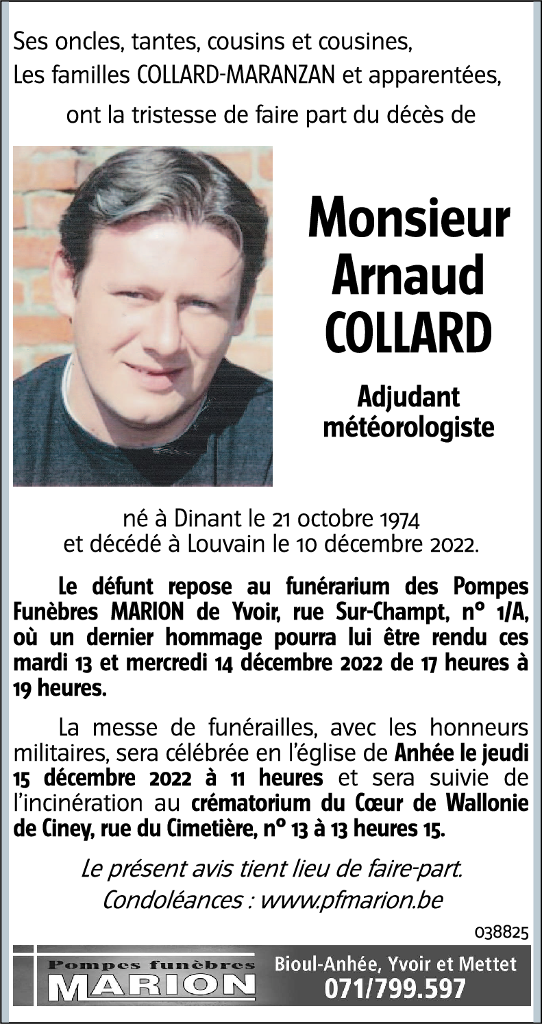 Arnaud COLLARD