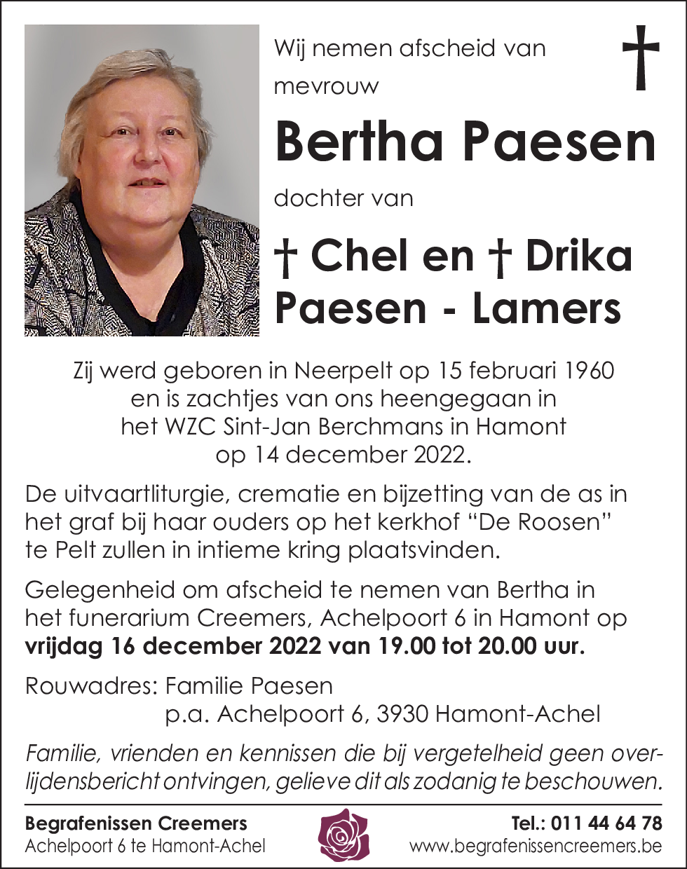 Bertha Paesen