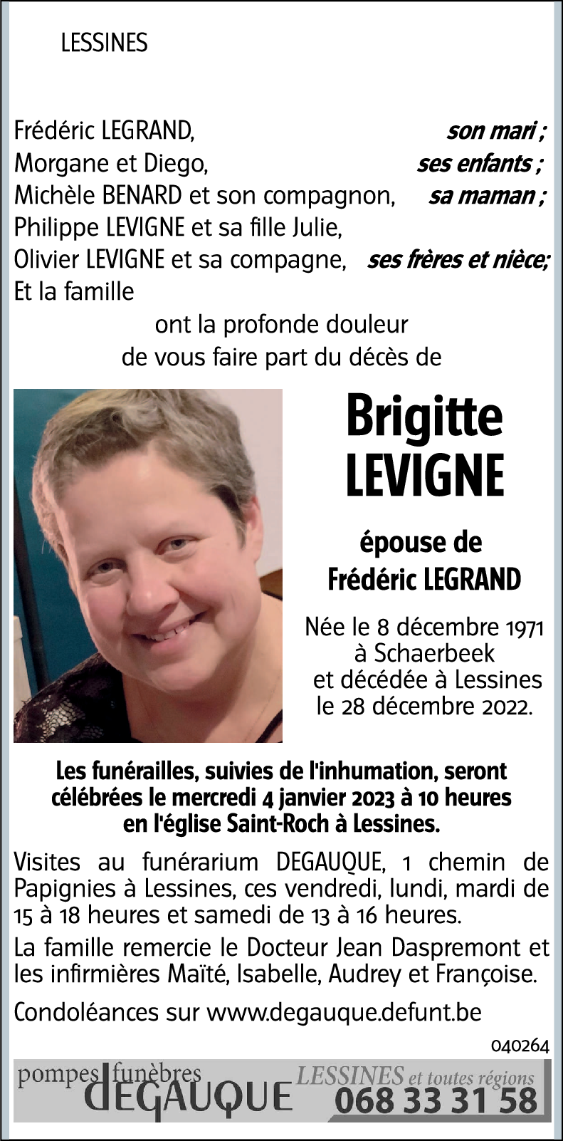 Brigitte LEVIGNE