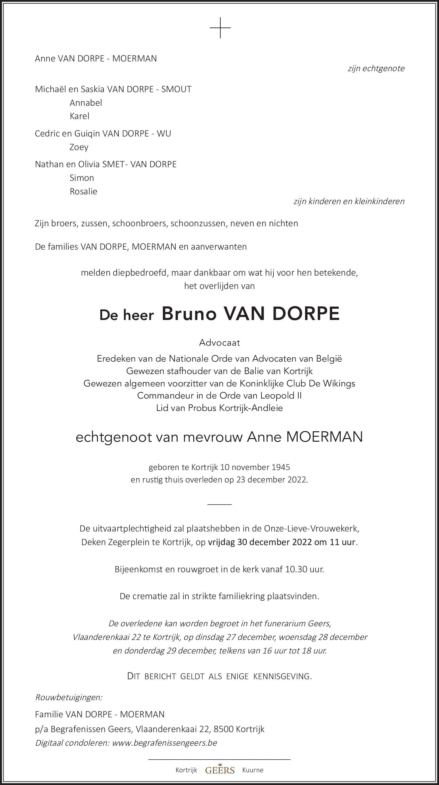 Bruno Van Dorpe