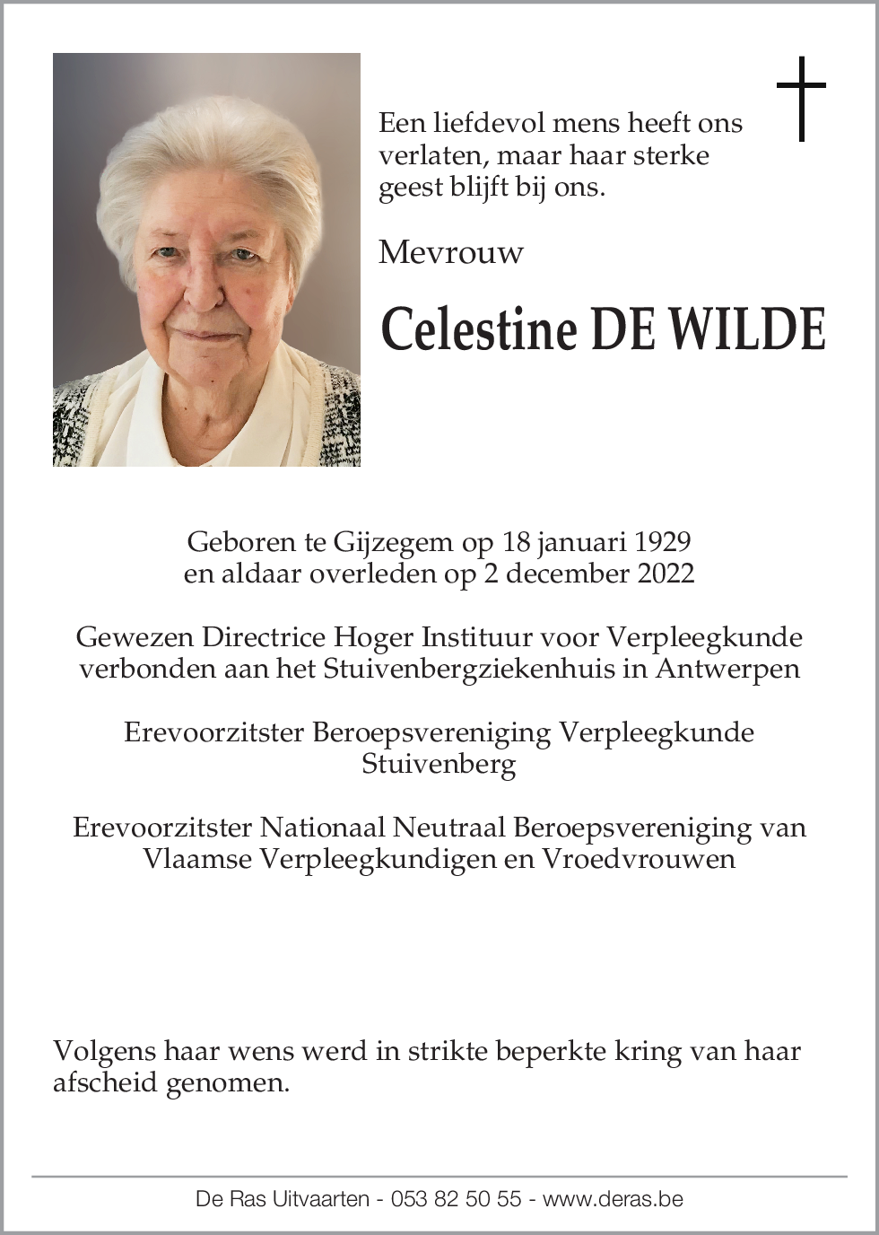 Celestine De Wilde