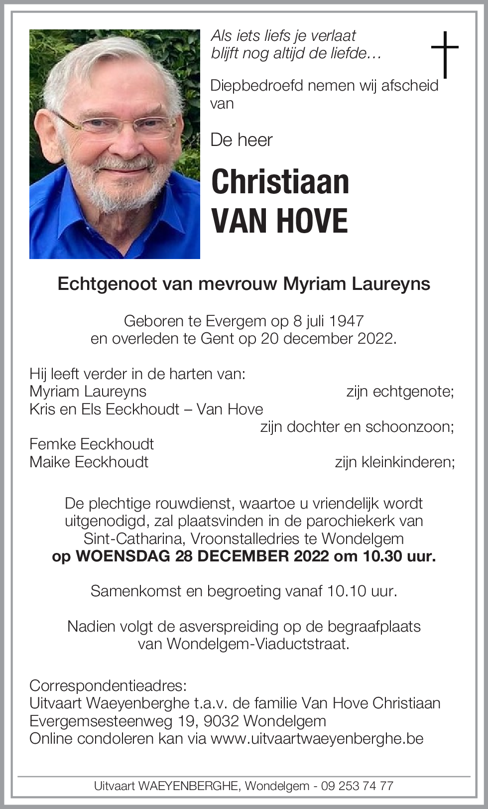 Christiaan Van Hove