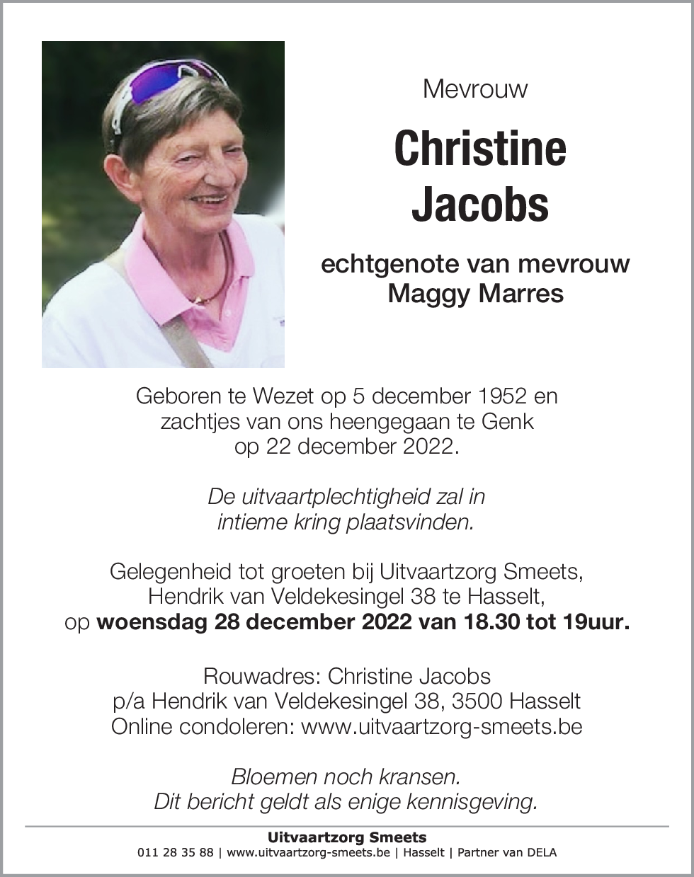 Chrstine Jacobs