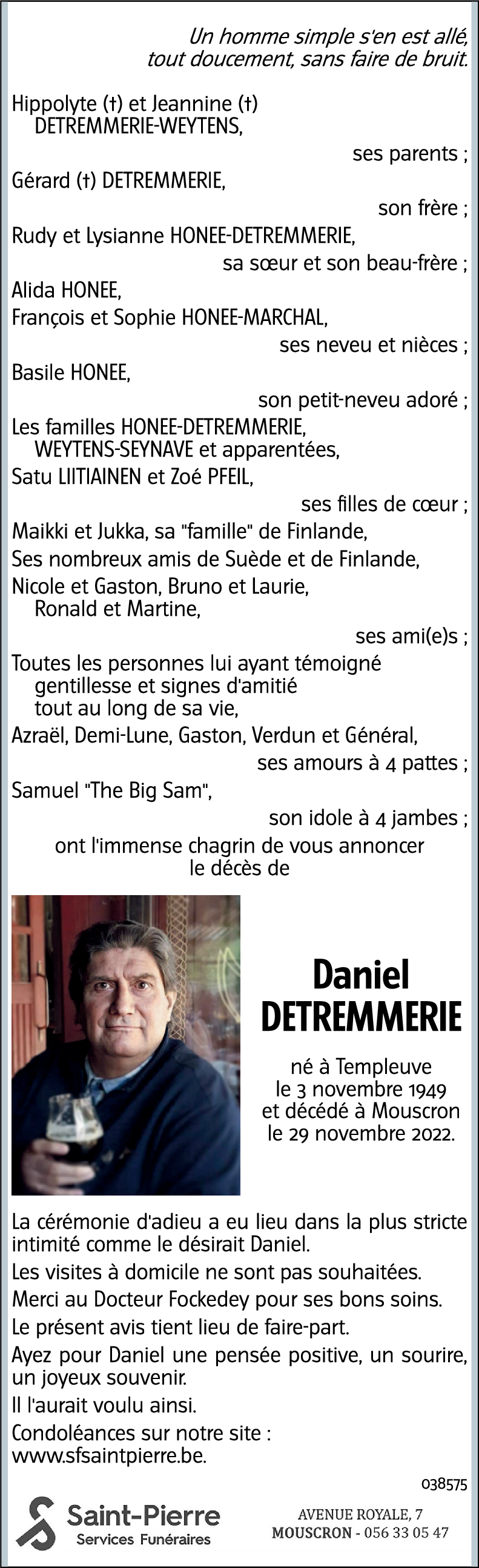 Daniel Detremmerie