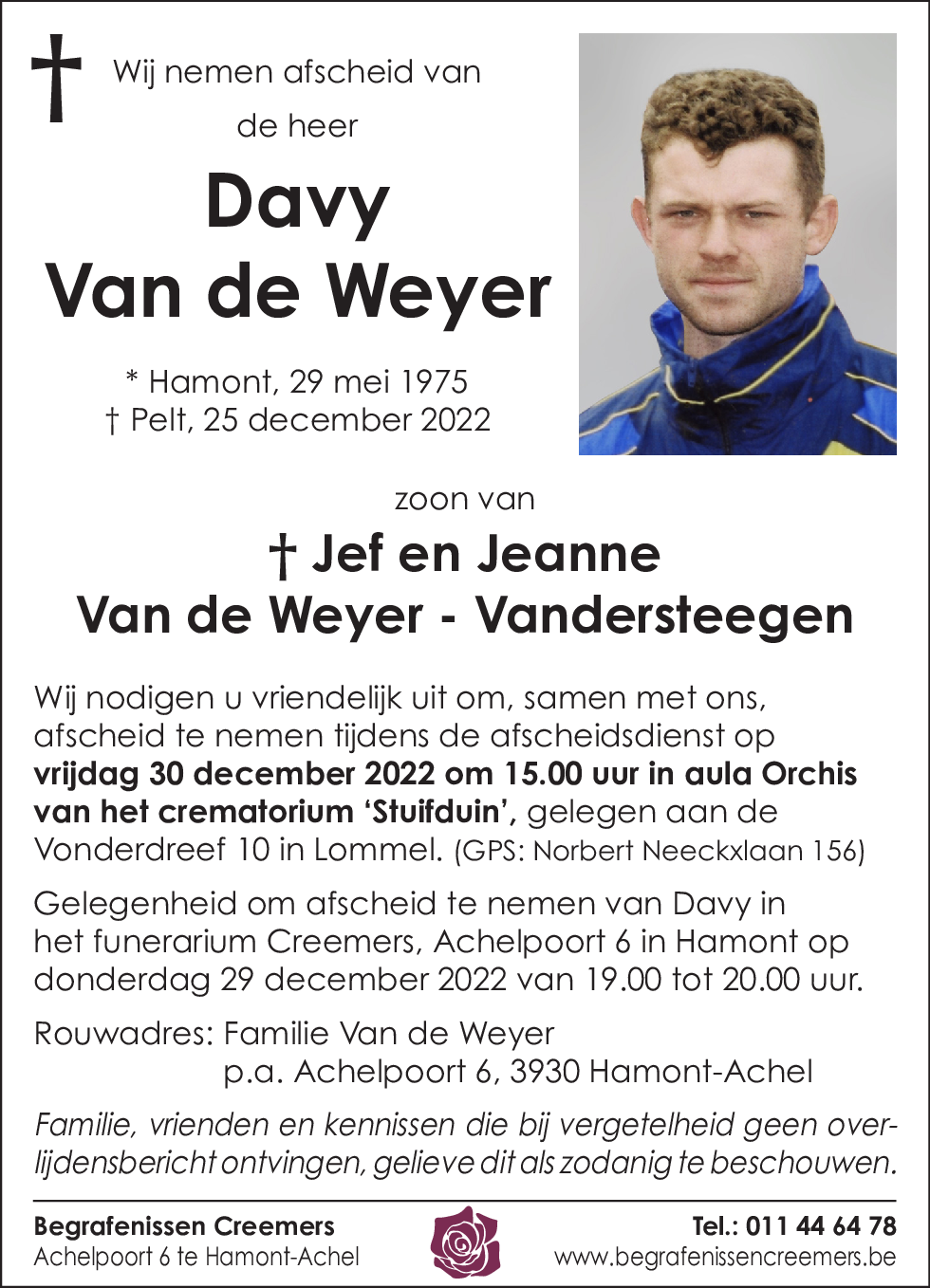Davy Van de Weyer