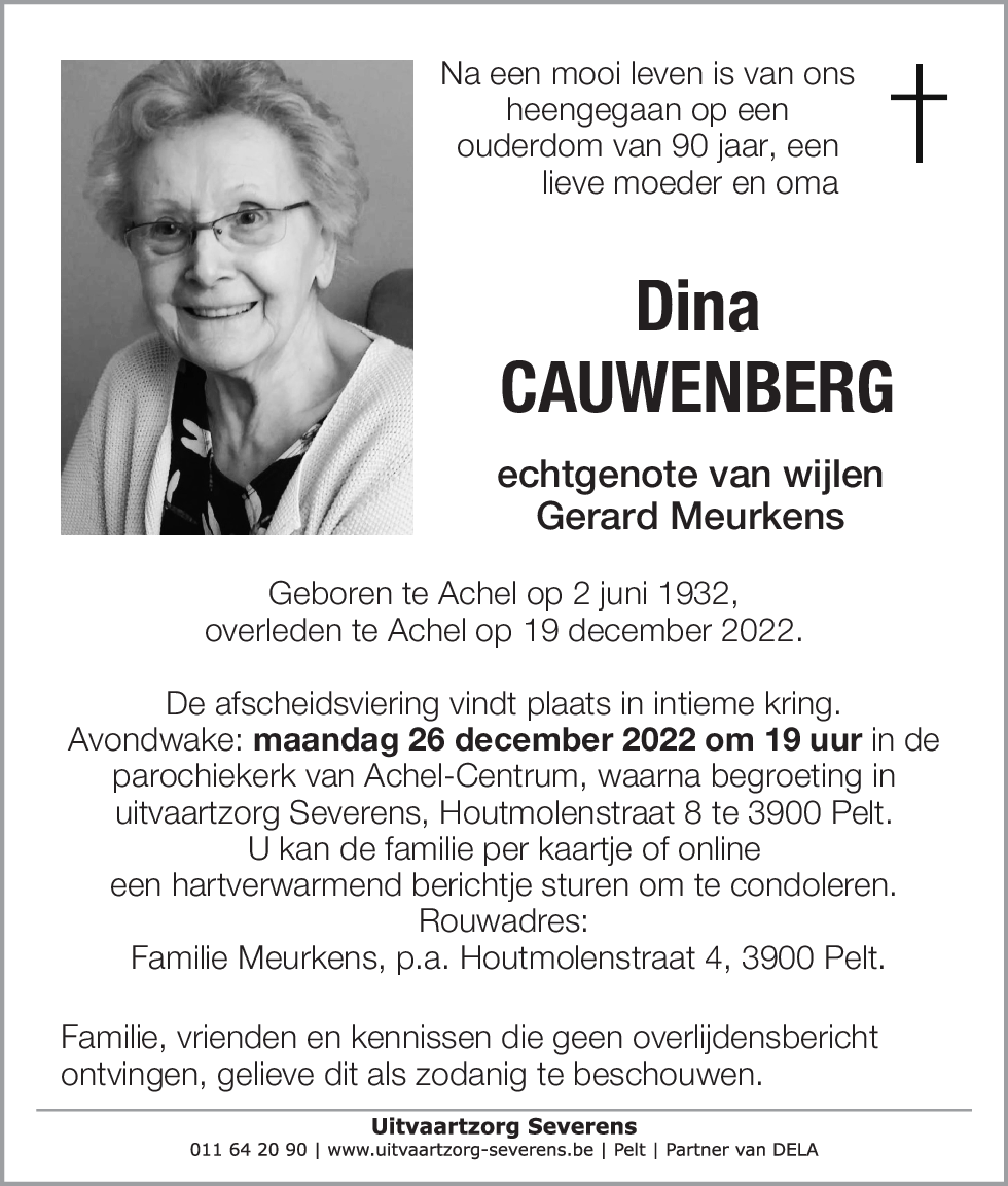 Dina Cauwenberg