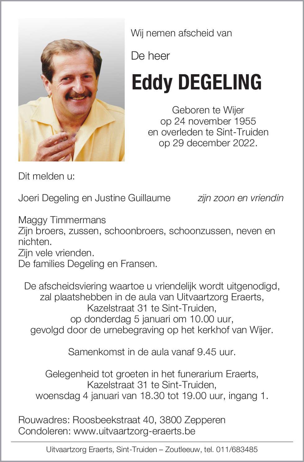 Eddy Degeling