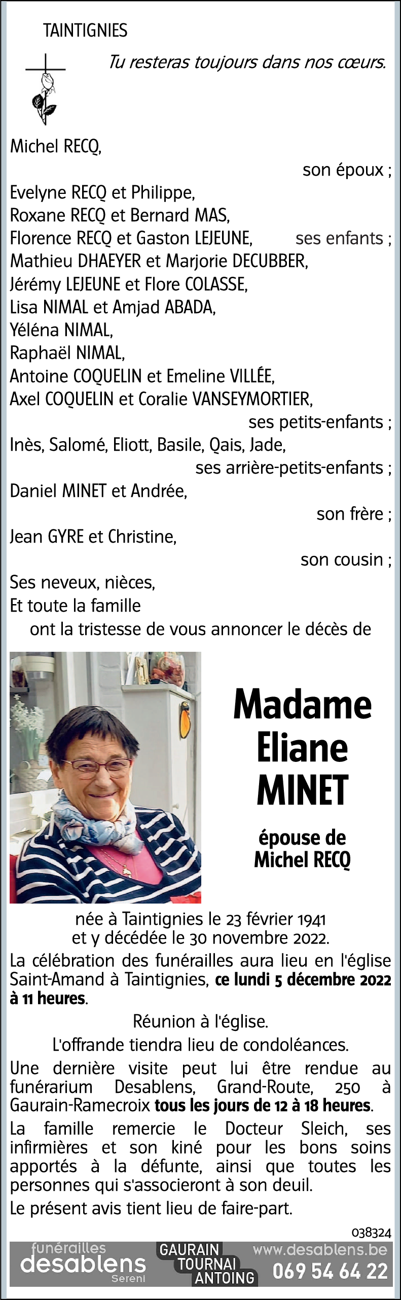 Eliane MINET