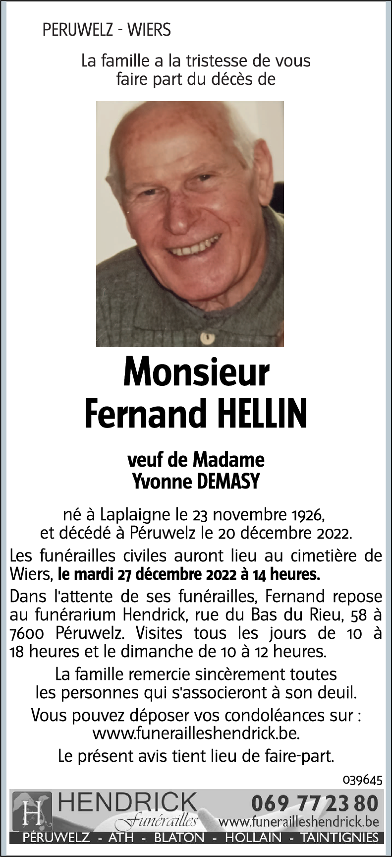 Fernand HELIIN