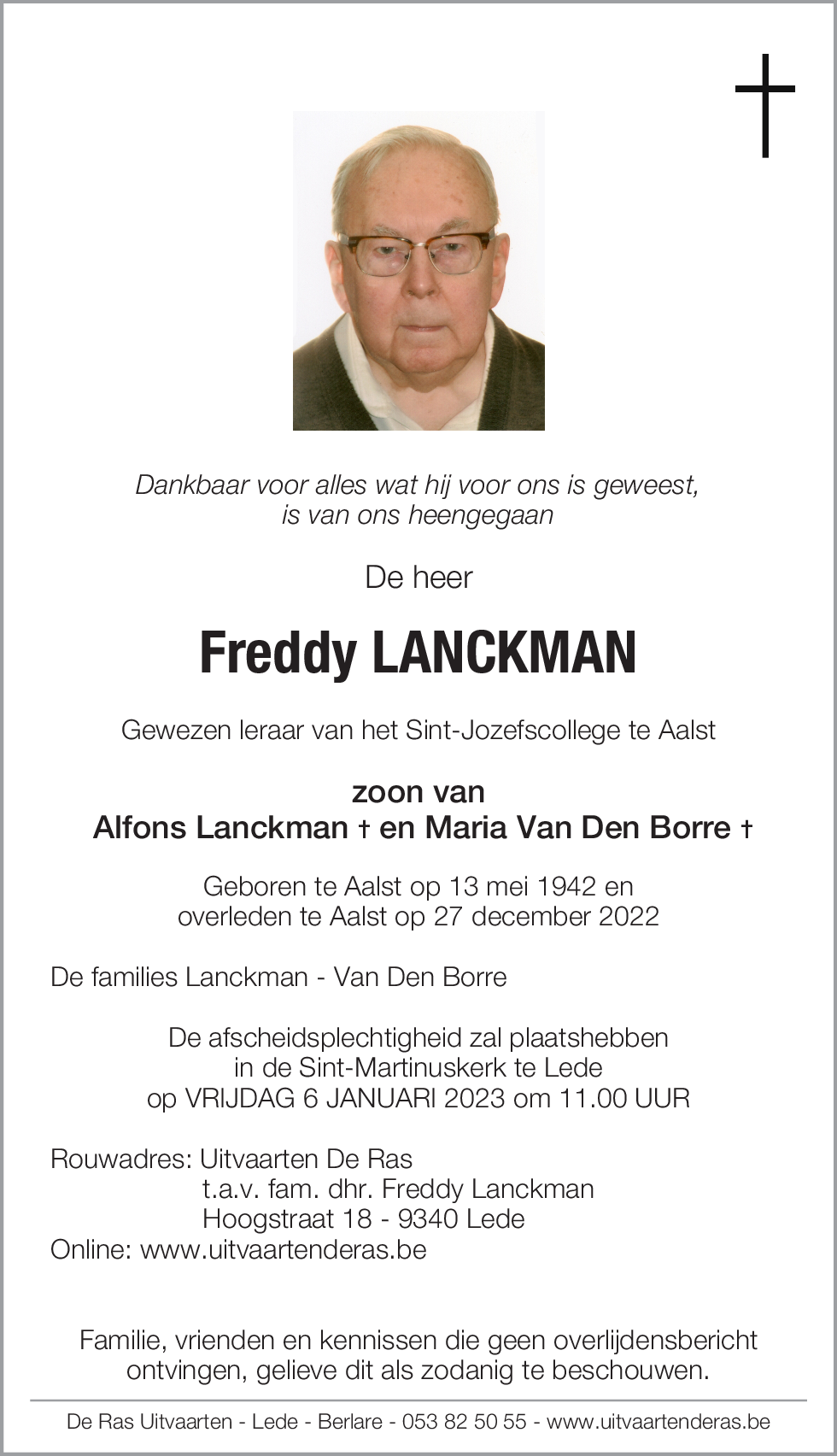 Freddy Lanckman