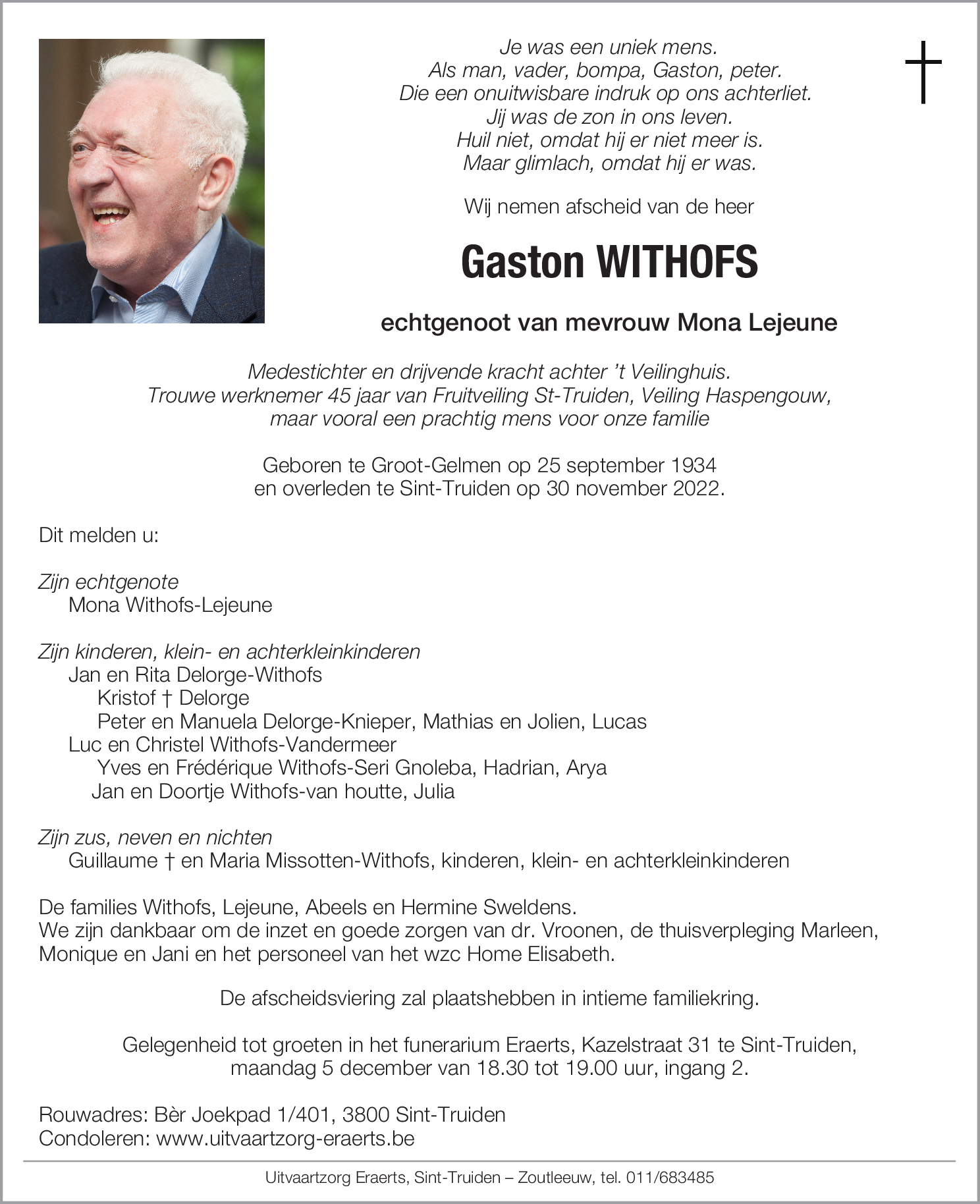 Gaston Withofs