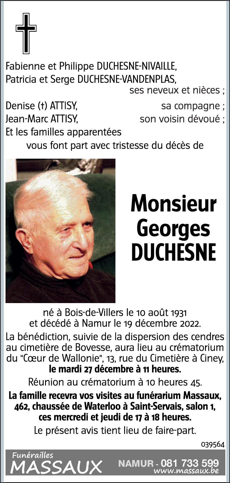 Georges DUCHESNE